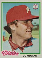 1978 Topps #446 Tug McGraw Baseball Card