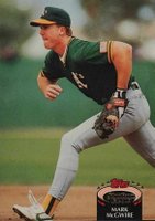 1992 Stadium Club #475 Mark McGwire Baseball Card