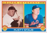 1983 O-Pee-Chee #51 Rusty Staub Super Veteran Baseball Card