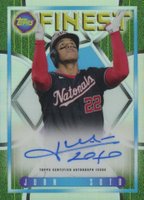 2022 Topps Finest Flashbacks 1995 Finest Autograph #JS Juan Soto Baseball Card