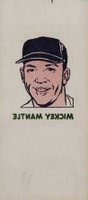 1960 Topps Tattoos # Mickey Mantle Baseball Card