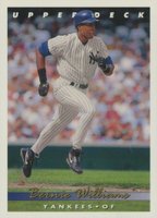 1993 Upper Deck #332 Bernie Williams Baseball Card