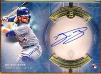 2020 Bowman Transcendent Collection Transcendent Collection Autographs #BBI Bo Bichette Variation Baseball Card