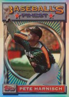 1993 Finest #62 Pete Harnisch Refractor Baseball Card
