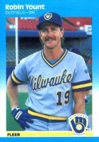 1987 Fleer #361 Robin Yount Baseball Card