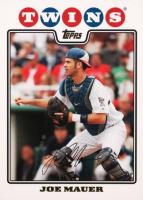2008 Topps #33 Joe Mauer Gold Foil Baseball Card