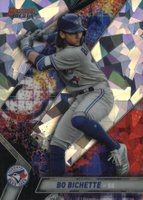 2019 Bowman's Best Top Prospects #TP-10 Bo Bichette Atomic Refractor Baseball Card