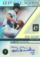 2018 Panini Donruss Optic Optic Autographs #RG Ron Guidry Baseball Card