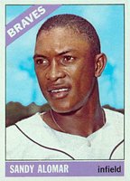 1966 Topps #428 Sandy Alomar Baseball Card