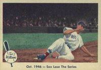 1959 Fleer Ted Williams #31 Oct. 1946- Sox Lose The Series Baseball Card