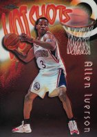1997 Topps Chrome Season's Best #26 Allen Iverson Basketball Card