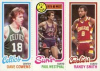1980 Topps # Cowens/Westphal/Smith Basketball Card