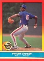 1988 Fleer Hottest Stars #13 Dwight Gooden Baseball Card