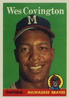 1958 Topps #140 Wes Covington Baseball Card