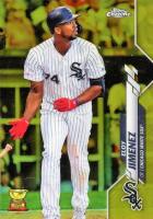 2020 Topps Chrome #134 Eloy Jimenez Gold Refractor Baseball Card