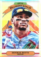2019 Panini Donruss Optic #1 Mookie Betts Holo Baseball Card