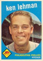 1959 Topps #31 Ken Lehman Baseball Card