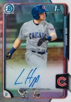 2015 Bowman Chrome Draft Pick Autograph #BCAIH Ian Happ Refractor Baseball Card