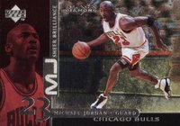 1998 Upper Deck Black Diamond Sheer Brilliance #SB27 Michael Jordan Sheer Brilliance Basketball Card
