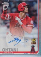 2019 Topps Chrome Update Autographs #SO Shohei Ohtani Baseball Card