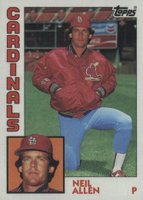 1984 Topps #435 Neil Allen Baseball Card