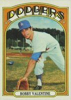 1972 Topps #11 Bobby Valentine Baseball Card