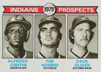 1979 Topps #705 Indians Prospects Baseball Card
