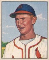 1950 Bowman #71 Red Schoendienst Baseball Card