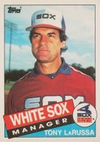 1985 Topps #466 Tony LaRussa Baseball Card