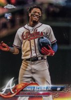 2018 Topps Chrome Update #HMT25 Ronald Acuna Jr. Refractor Baseball Card