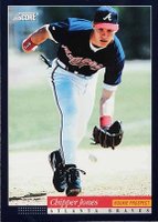 1994 Score #572 Chipper Jones Baseball Card