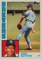 1984 Topps #35 Don Sutton Baseball Card