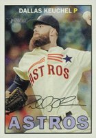 2016 Topps Heritage #430 Dallas Keuchel Throwback Baseball Card