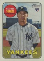 2018 Topps Heritage  #603 Gleyber Torres Mini Baseball Card
