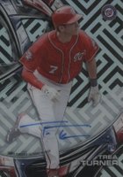 2016 Topps High Tek Autographs #HT-TTU Trea Turner Baseball Card