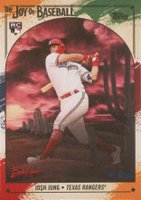 2023 Topps X Bob Ross the Joy of Baseball #96 Josh Jung Paint Splatter Baseball Card
