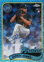 2024 Topps Silver Pack 1989 Chrome Promo #JJ Jared Jones Update-Autograph Baseball Card