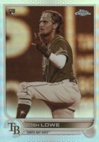 2022 Topps Chrome #83 Josh Lowe Sepia Refractor Baseball Card