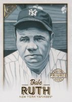 2018 Topps Gallery #150 Babe Ruth Private Issue Baseball Card