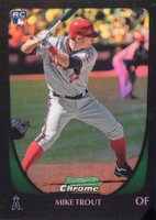 2011 Bowman Chrome Draft #101 Mike Trout Refractor Baseball Card