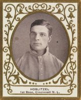 1909 Ramly # Dick Hoblitzell Correct spell Hoblitzell Baseball Card