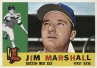 1960 Topps #267 Jim Marshall Baseball Card