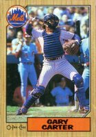 1987 O-Pee-Chee #20 Gary Carter Baseball Card