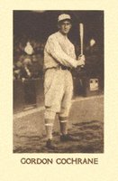 1928 Star Player Candy # Mickey Cochrane Baseball Card