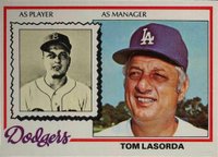 1978 Topps #189 Tom Lasorda Baseball Card