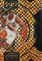 2023 Panini Select #129 Scoot Henderson Bronze Checker Die-Cut Basketball Card