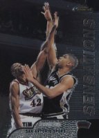 1999 Finest #125 Tim Duncan Basketball Card