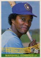 1984 Donruss #490 Marshall Edwards Baseball Card