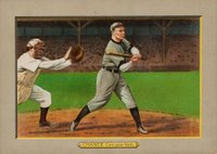 1911 Turkey Reds #47 Frank Chance Checklist Back Baseball Card