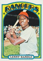1972 Topps #737 Lenny Randle Baseball Card